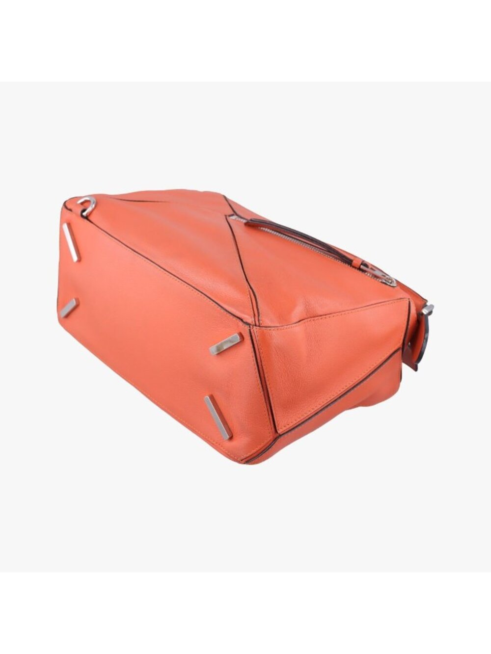 Loewe Puzzle Bag Orange Leather - Picture 6 of 15